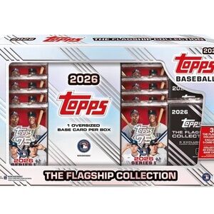 TOPPS 2026 MLB Baseball Series 1 Super Box Flagship Collection (184 cards) NEW